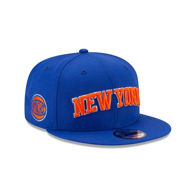 Sapca New Era New York Knicks NBA Statement Edition 9FIFTY Snapback - Albastri